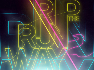 Rip the Runway 3d branding broadcast c4d design logo motion design