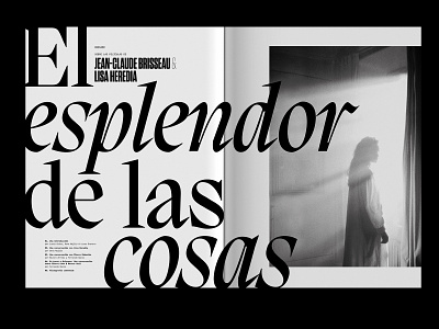 LVU-1 art direction black white editorial graphic design magazine typography