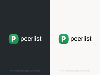 Brand identity design: Peerlist logo brand identity branding design logo logo design peerlist work profile