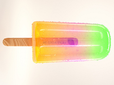 We Grow Ideas - Ice Lolly c4d cinema4d the potting shed we grow ideas