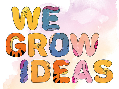 We Grow Ideas - Winnie The Pooh & Pals eeyore illustration piglet pooh the potting shed tigger typography winnie the pooh