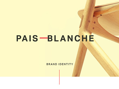 Pais Blanche Branding / Identity brand branding business cards corporate identity furniture homepage identity logo logo design mockup product page typography