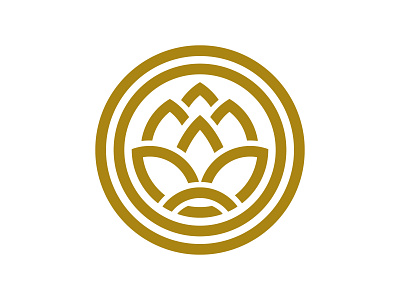 Artichoke Symbol badge brand design icon lines liquor logo mark simple symbol thicklines
