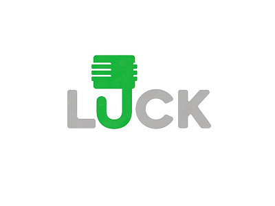 Unlock Lock clever icon logo luck