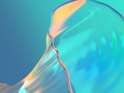 Glass material and lighting experiment 3d c4d cinema 4d colorful design experiment glass illustration lighting motion graphics refraction vibrant