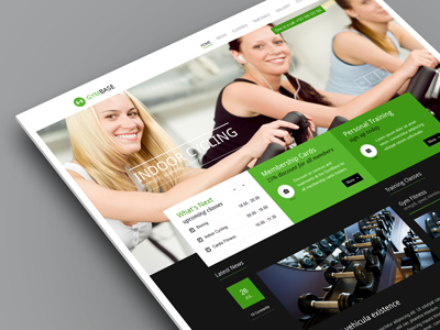 Gymbase - Gym Fitness WordPress Theme aerobic black bodybuilding boxing clean crossfit fitness fitness center gym health minimalistic responsive spa sport template theme training wordpress workout