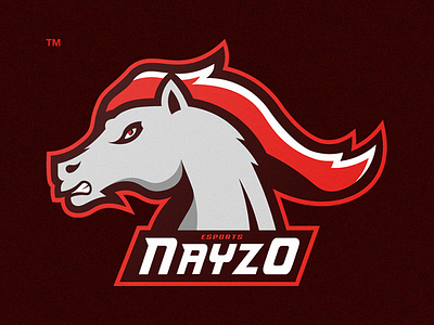 Horse Esport Mascot Logo branding esport esport mascot logo horse horse logo horse mascot logo logo mark mascot logo