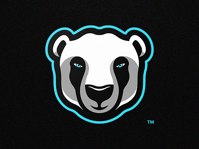 Panda Esport Mascot Logo