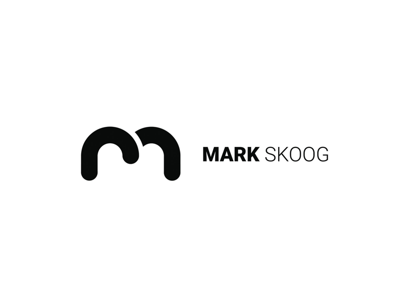 Mark Skoog Branding identity mark m branding m concept m design branding m logo m