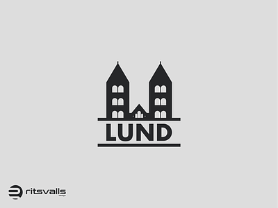 Lund Logo Design branding design icon identity logo lund lund logotyp mark typography vector