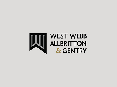 West Webb Logo attorney banner branding flag law law firm lawyers logo