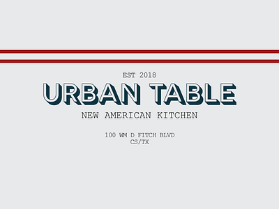 Urban Table america baseball care embossed hard work leather restaurant rig shaded values vintage
