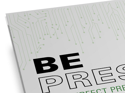 RACK CARD: Perfect Presence graphic design marketing print media