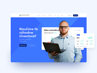 Investment Expert finance investment ui ux webapp webdesign