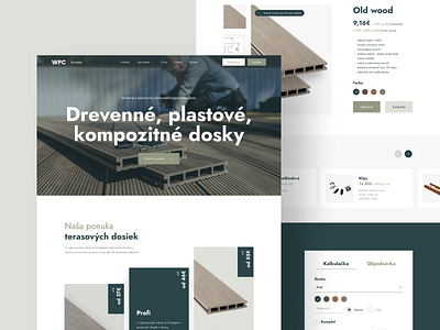 WPC Decking design floor ui ux webdesign wood wpc