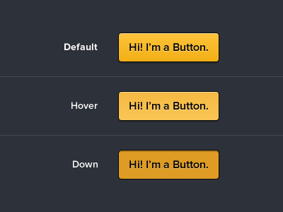 Button States button ui