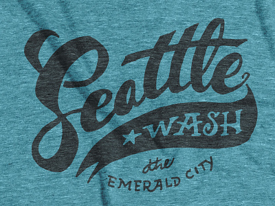 Seattle T-shirt - The Emerald City