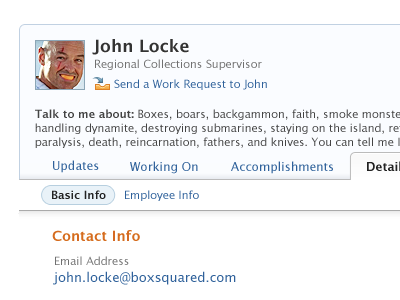 Don't tell me what I can't do. avatar john locke lost profile tabs