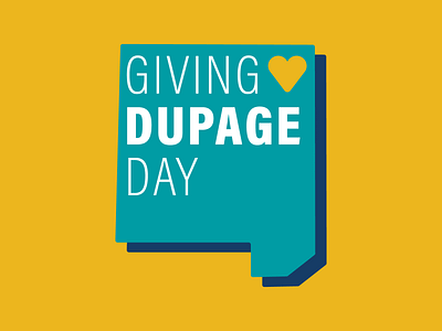 Giving DuPage Day Logo Design branding design giving identity logo logo design web design