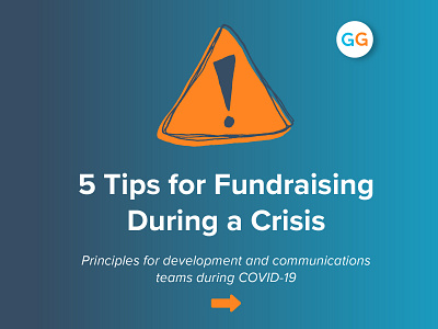 5 Tips for Fundraising During a Crisis branding covid crisis fundraising giving graphic design illustration infographic social media social media design vector