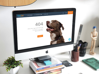 GiveGab Error Pages 404 branding error pages graphic design identity web web design