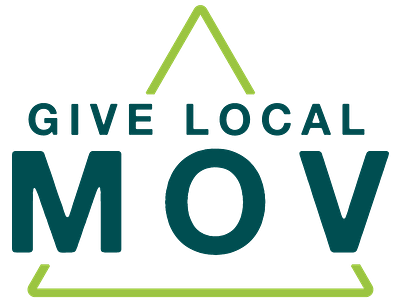 Give Local MOV Logo and Branding branding branding and identity fundraising giving day graphic design graphic design logo nonprofit web design