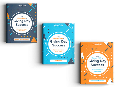 The Ultimate Guide to Giving Day Success eBooks book cover design ebook ebook cover ebook design graphic design