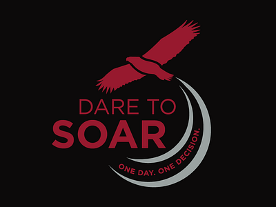 Dare to Soar UNCC Day of Giving Logo giving day graphic design logo design philanthropy university unnc