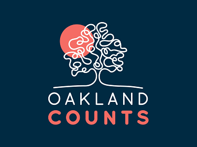 Oakland Counts Branding