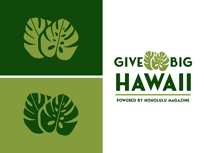 GiveBig Hawaii Branding branding design graphic design hawaii identity illustration logo logo design vector web design