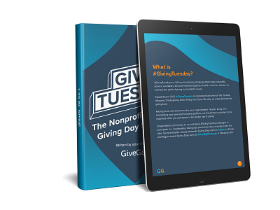 #GivingTuesday: The Nonprofit Guide to Giving Day Success ebook book cover book design ebook ebook cover ebook design ebooks graphic design