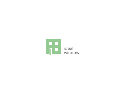 Ideal Window branding identity design logo logodesign persianlogo tocostudio