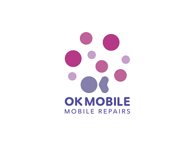 OkMobile brand design identity illustrator logo logodesign mobile persianlogo studio toco