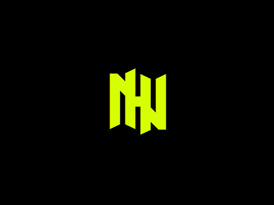 NH Monogram branding design designer fitness identity logo mark monogram skate logo skate monogram sports