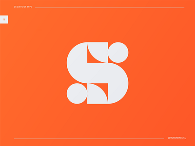 36 days of type: Letter S brand branding design designer designing identity letter s letterlogo logo logo mark logodesigner mark s mark
