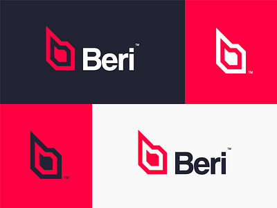 Beri - Logo design application design designer gaming gaming app gaminglogo graphic design identity livestream livestreamer logo online media platform platform platform design