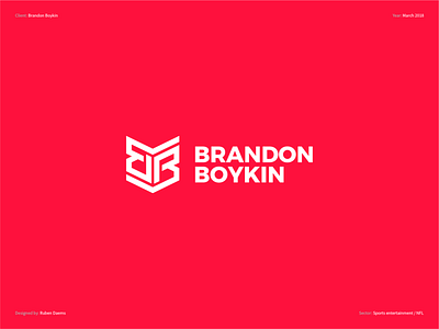 Brandon Boyking - Logo Design brand branding color design designer designing identity influence logo logodesigner national football league