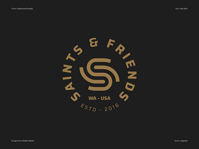 Saints and Friends - Logo design