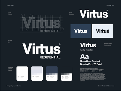 Virtus - Brand identity design