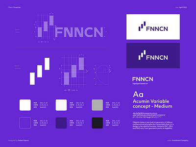 FNNCN - Brand identity brand branding design designer financial financial logo financial platfrom identity invest logo investing investment logo investment platfrom logo logos stocks