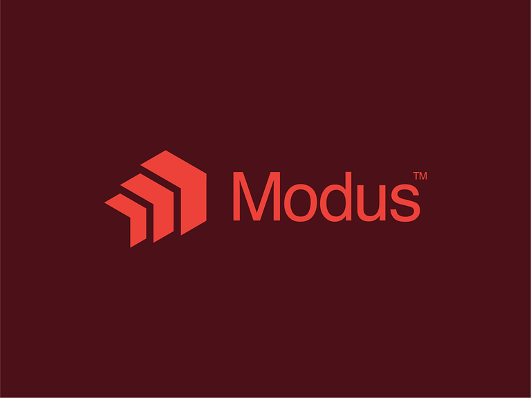 Modus - Logo design (Real estate) by Ruben Daems on Dribbble