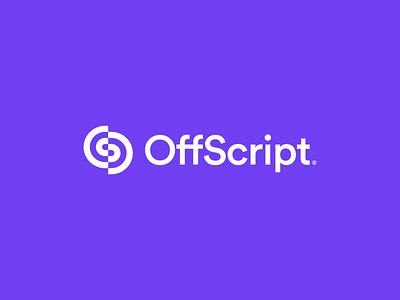 OffScript - Logo design brand branding connect design designer fans idols logo logomark mobile app logo offscript s letter s logo social media technology visual identity