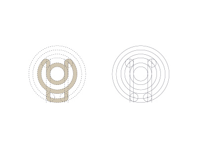 People UI monogram branding design ge identity logo logodesigner minimal minimalist monogram symbol