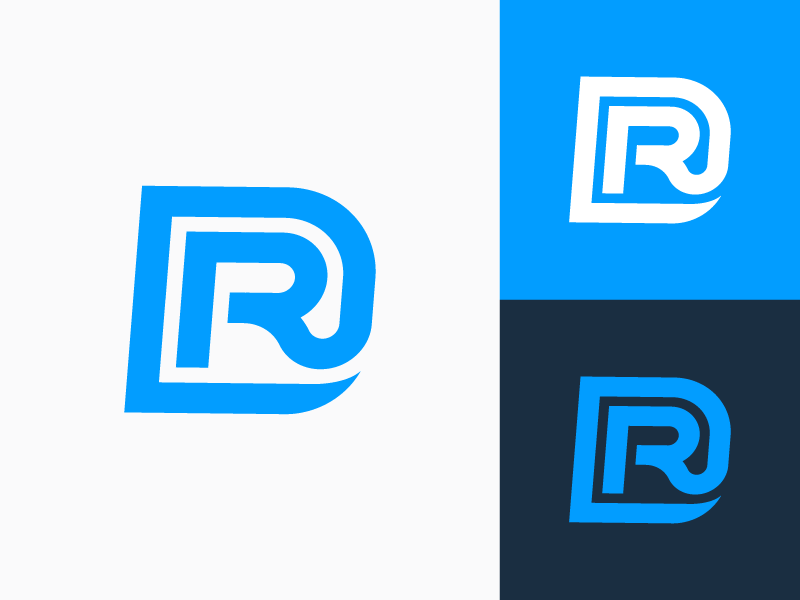 R + D Personal Monogram By Ruben Daems On Dribbble