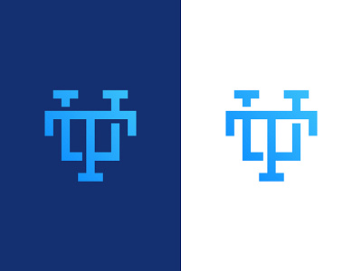 T + U logo concept