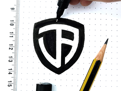 Logo Sketch brand branding creative design graphic identity logo pencil sketch