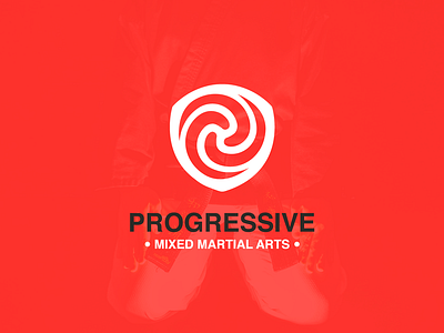 Progressive - Mixed Martial Arts brand branding business color concept design designer designing graphic icon identity illustration illustrator logo logodesigner logos mark minimal minimalist symbol