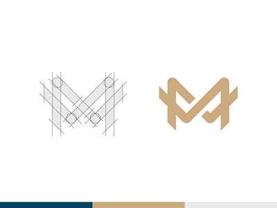 M + W monogram brand branding business color concept design designer designing graphic grid icon identity illustration illustrator logo logodesigner logos mark minimal monogram