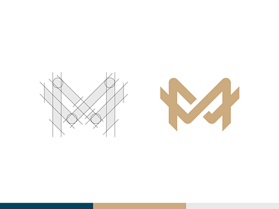 M + W monogram