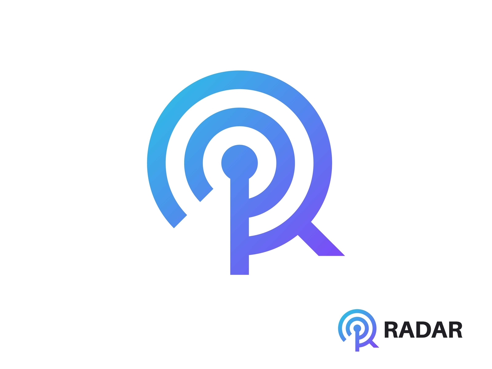 radar logo design